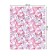 The tablecloth "Bright butterflies", rectangular, Saten, size 120x145 cm