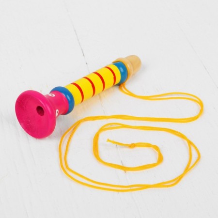 Musical toy "Dudchka on a rope", tall, Mix color