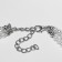 The necklace with pearls "Uniqueness" ball, white color in silver, 40 cm