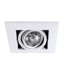 Светильник потолочный поворотный Cardani A5941PL-1WH