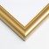 Photo frame Plastic "Mira" 15x15 cm gold (plastic screen)