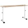 Portable choreographic machine adjustable (supports - stainless steel) No. 9 beech, white color of the legs
