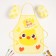 Set of children for creativity saving and I "duckling" apron 39x50 cm and sleeves