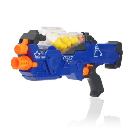 Blaster "Rhine", shoots with soft bullets, works from batteries-4