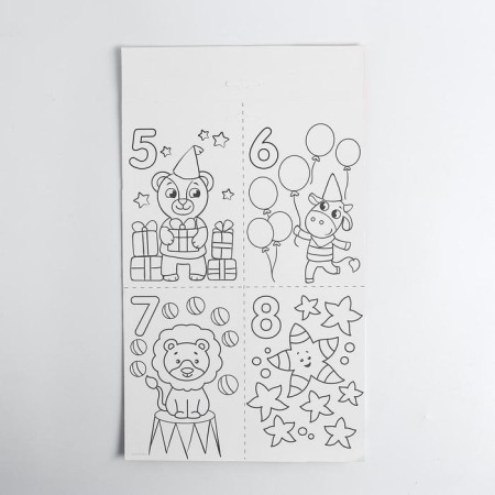 Funny Velcro "Learning to count"-7