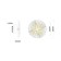 Decorative backlight ARTE LAMP AJUR A1259AP-1PB, LED, 3 W, 9x28x28 cm, 160 lm, copper