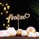 Topper "love" 12x3 cm give beautifully
