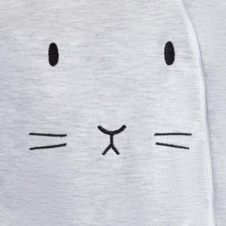 Combineson crumb I am a "bunny", gray, height 86-92 cm-3