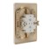 Double SE GLOSSA, 16 A, 250 V, built -in, with salary, IP20, beige, GSL000224