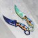 Souvenir weapons made of wood "Cerambit" 21 cm mix