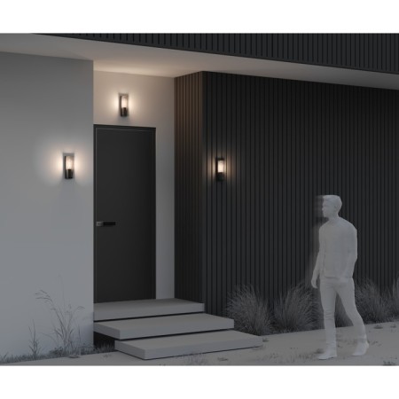 Bra Outdoor O450WL-01GF, E27, 1x15 W, 256x86x88 mm, graphite-8