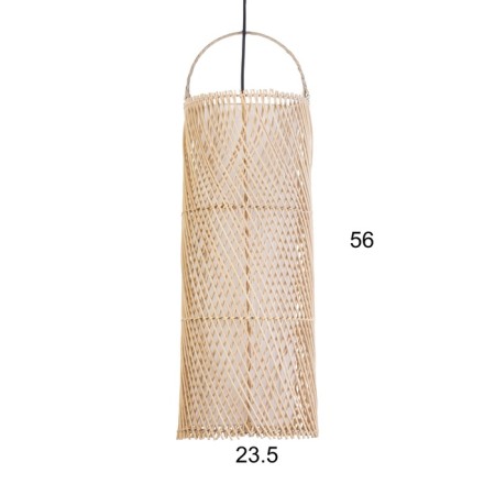Lamp ceiling from the rattan "Vibava" 1x120W, E27, 20x20x55 cm-3