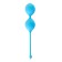 Toyfa A-Toys vaginal balls, silicone, blue color, d = 3.5 cm