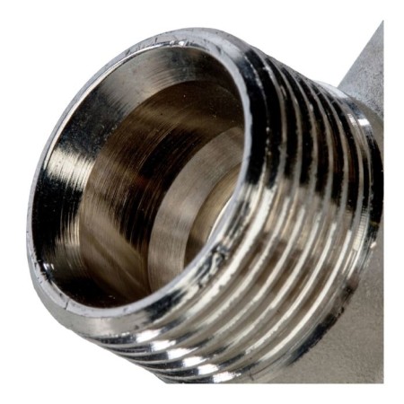 Lower connection of the radiator Stout SVH-0003-000020, 3/4 ", one-pipe system, corner-4