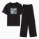 Pajama female (T -shirt and trousers) KAFTAN p. 40-42, black