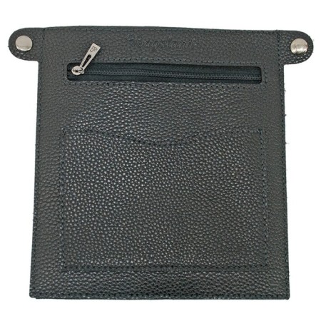 Women's bag B2816-00140, Black, genuine leather color, 31x8x33 cm-2