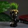 Kashpo - organizer "Bust of David" black, 17x9x10cm