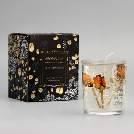 Aromatic candle "Rose", 200 gr-2