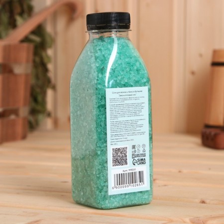 Salt for a bath and a bath in a bottle "Eucalyptus Forest" 600 g-1