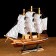 Small Small Ship "Akara", 20 × 4.5 × 19 cm