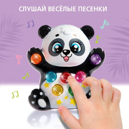 Musical toy "Best Friend: Panda", light and sound effects-2