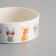 Ceramic bowl "important dog" 250ml, 11.5 x 5 cm, white