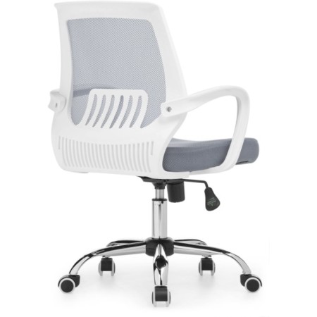 Кресло детское Ergoplus light металл/сетка, хром/серый 57x63x91 см-3