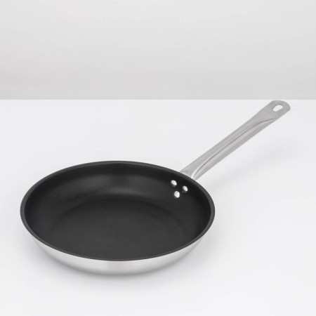 Stainless steel pan, d = 28 cm, h = 4 cm, triple bottom, anti -stick coating, induction-1