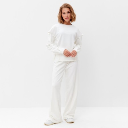 Jumper (Longsliv) Women's Minaku: Casual Collection Color Ecrew, Rr. 48-1