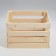 Box wooden box for racks 25x35x23 cm