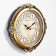 Wall clock, series: interior, "luxury", smooth move, d-38.5 cm, dial 27.5 cm