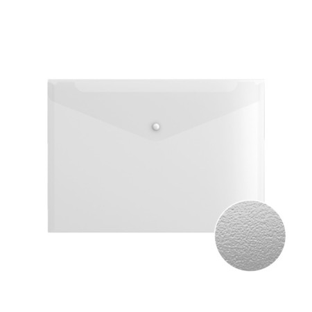 A4 button, 120 μm, Erichkrause Fizzy Clear, transparent folder-2