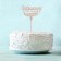 Topper for a cake wooden "Beloved Teacher"