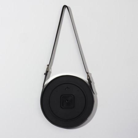 Wall mirror "entourage", D mirror surface 28 cm, silver color/mix-5