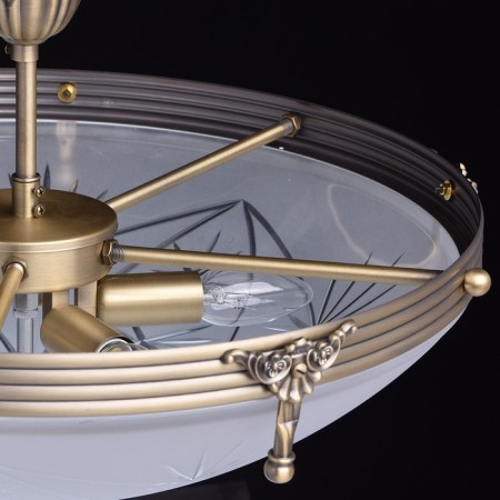 Aphrodite chandelier 5x60W E14 Antique bronze-9