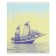 Notebook of 80 sheets in the ruler, "regatta", cover coated cardboard, block 60 g/m2, mix