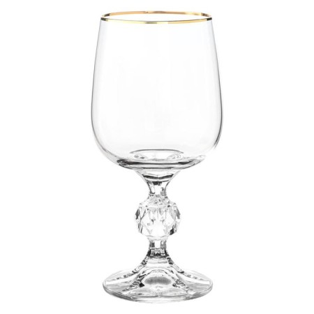 A set of glasses for red wine Sterna, decor “Gold Gold”, 230 ml X 6 pcs.