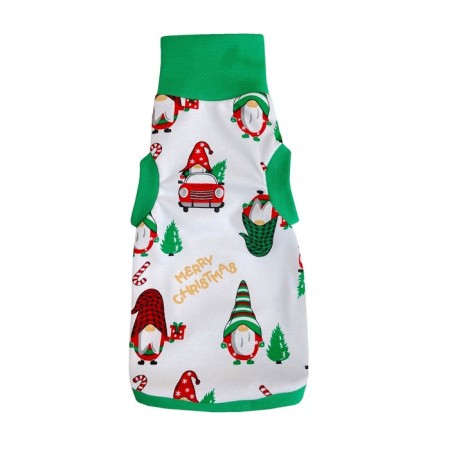 Turtleneck for cats "New Year", XL, mix of flowers-2