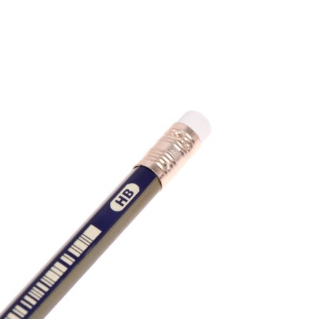 Pencil black-granographic Faber-Castell Professional, Goldfaber 1222 HB, with an eraser-5
