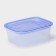 A container for products with a steam outlet, 500 ml, 16 × 11 × 5 cm, rectangular, color mix