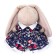Soft toy "Bunny mi in a dress with fly agaric", 15 cm
