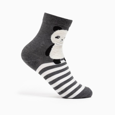 Women's socks, gray color, size 23-25