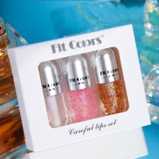 Plamper lip set: shine, oil, scrub with volume effect