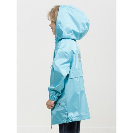 Плащ для девочек, рост 116 см, цвет бирюза-4
