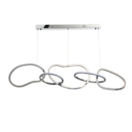 Lamp with PDD "Mila" LED 80W 3000-6000K chrome 124x27x35-135 cm