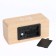Clock - an alarm clock "number" desktop "desktop with a thermometer and wireless Qi charging