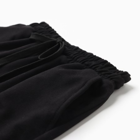 Women's shorts, black color, size 52-1