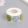 Stick Paper "Flower Polyka" d = 2.5 cm 500 pcs in a roll 3x5x5 cm