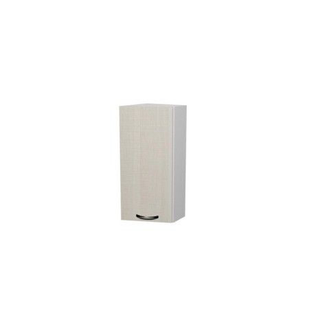 Larisa hinged cabinet 300x300x720 completing closed white/latte