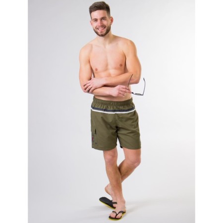 Male ISee shorts, size 52, khaki color-2